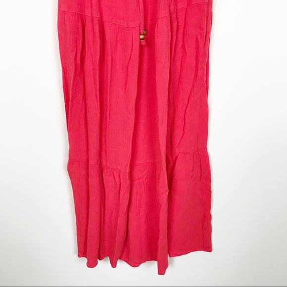 Socialite Pink Sleeveless Tube Top Maxi Dress Sz XS - Picture 3 of 8